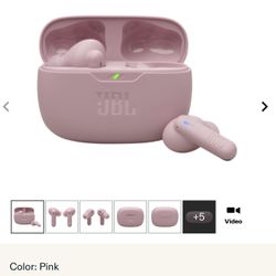 JBL Vibe Beam 2 Pink Earbuds