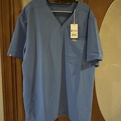 Figs Scrubs Leon Three-Pocket Scrub Top XXL