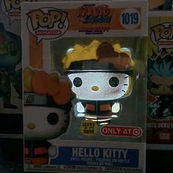 Glow Naruto Hello Kitty 🙀 Funko Pop! Exclusive