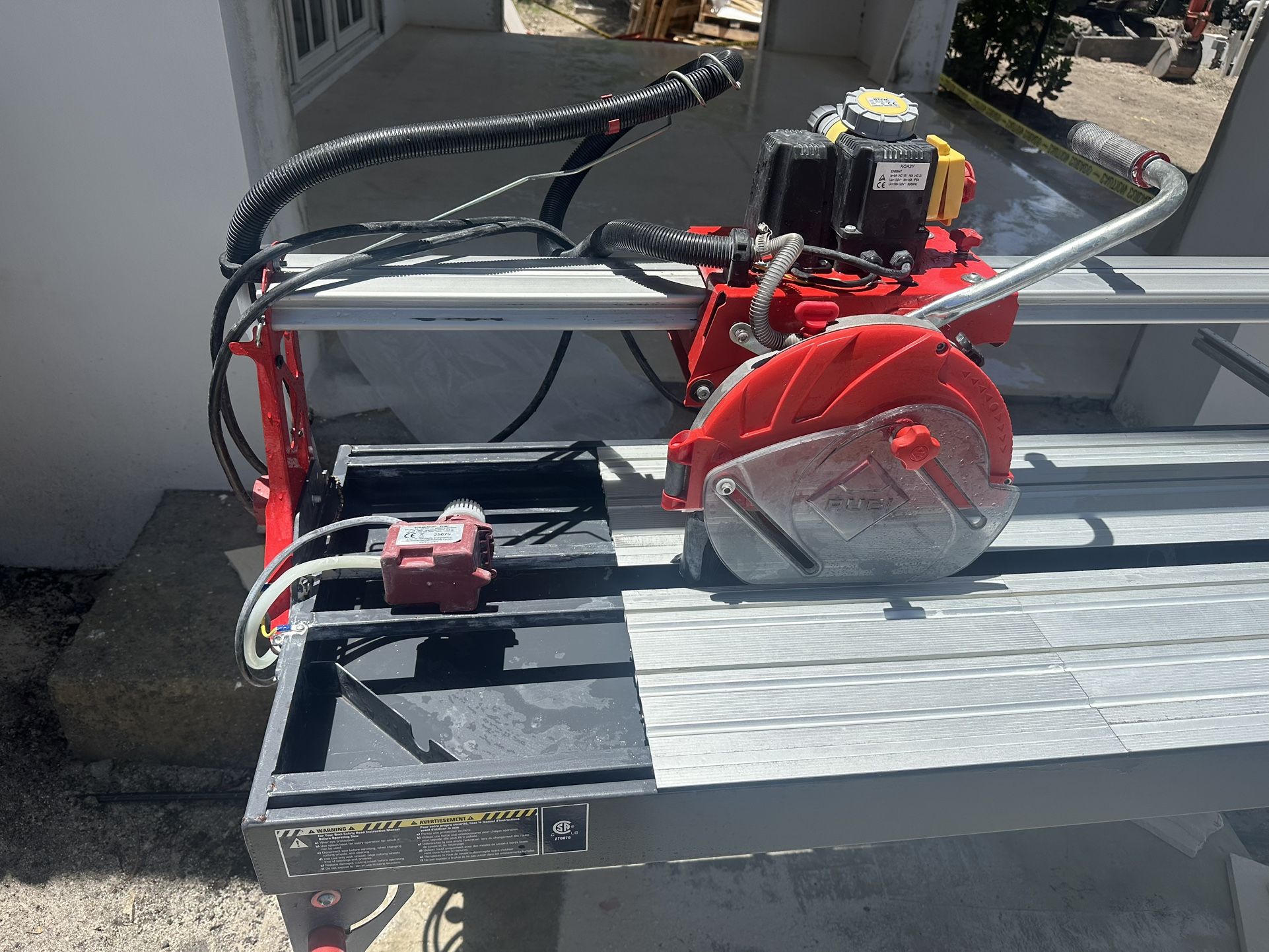 New Robbie 48” Wet Saw