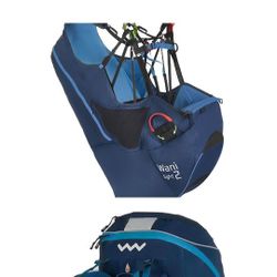 Wani Light 2 Paragliding Harness + Reserve Parachute + Backpack System  