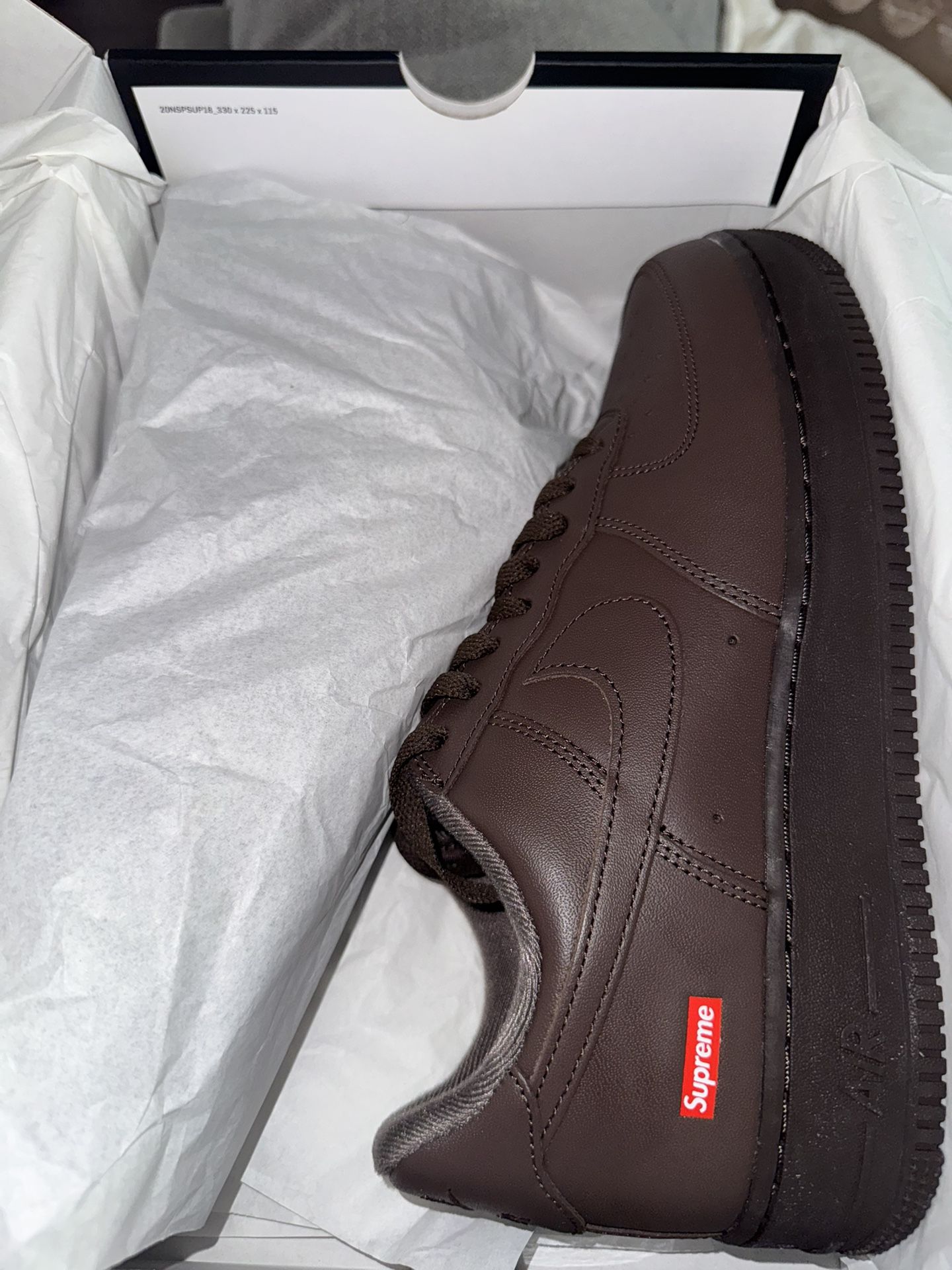 Nike Air Force 1 Low Supreme Brown