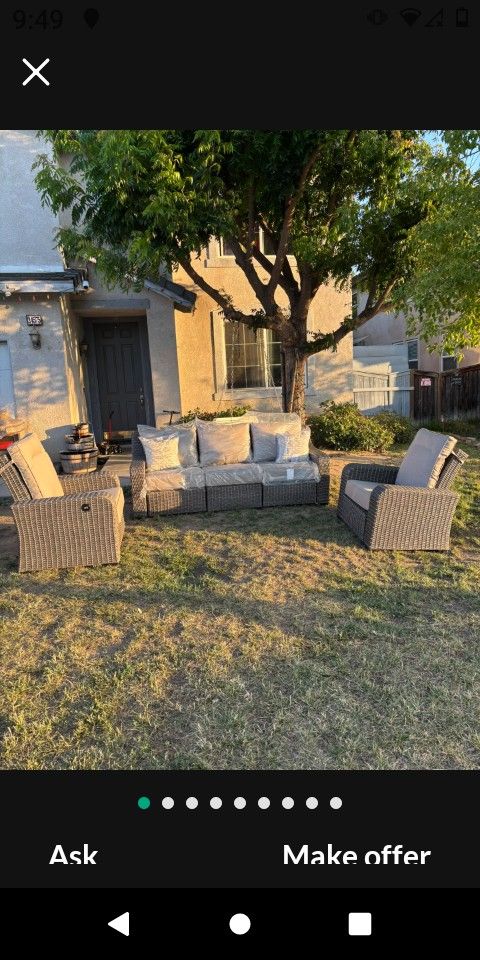 Huge Oversized Patio Furniture Set Big And Tall Patio Furniture For Big People Sunbrella Fabric Patio Furniture Set Sunbrella Cushions Patio Recliner