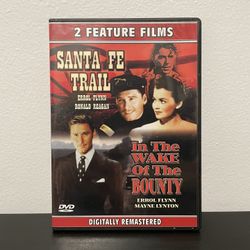 Santa Fe Trail (1940) & In the Wake of the Bounty (1933) DVD Ronald Reagan 2