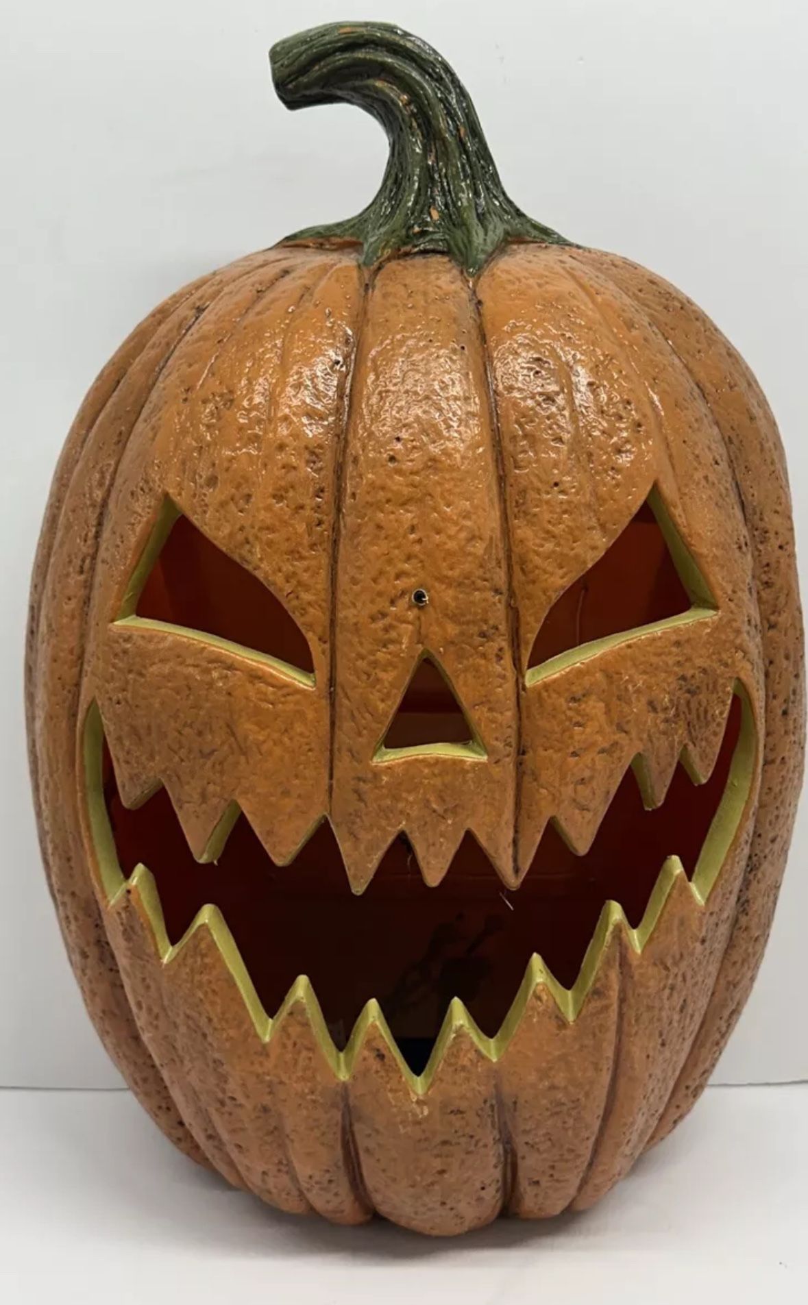 Seasonal Visions 22” Blow Mold Halloween Jack O’ Lantern Pumpkin Animated Sounds