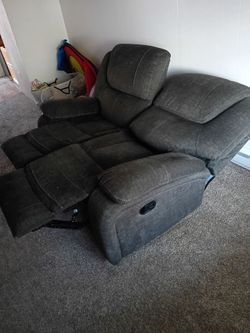 Green couch