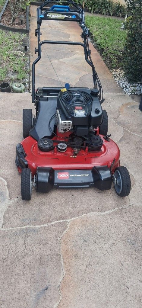 Toro TimeMaster Commercial Grade Dual Blade Self Propelled Lawn Mower Time Master 