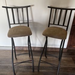 Pair Of Folding Stools