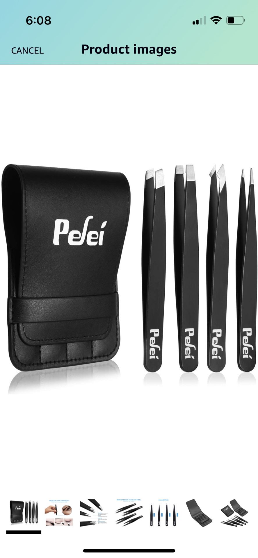 Pelei Tweezers Set