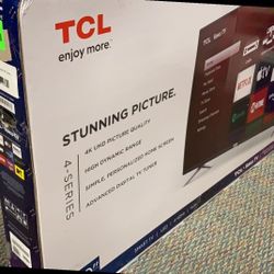 TCL 55S433 55Class 4K Ultra HD Roku Smart TV