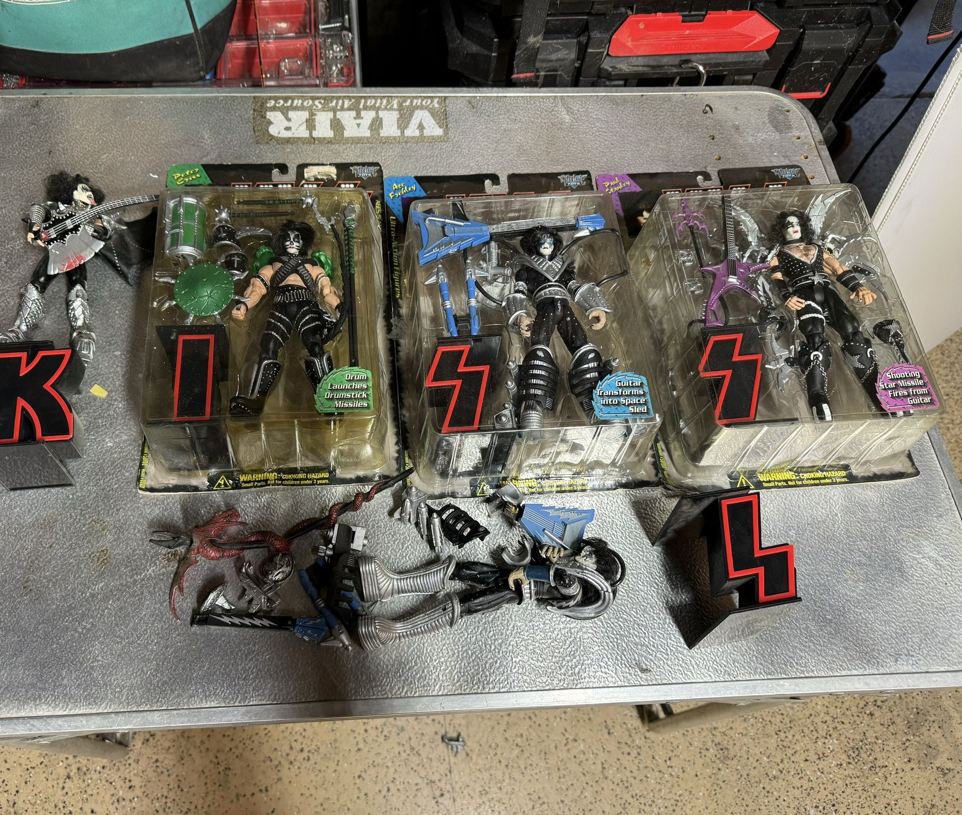 KISS Action Figures 1990s
