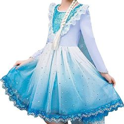 Belly Dance Jasmine Costume - Aladdin Halloween Outfit Princess Dress Teal Skirt for Girls

