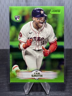 Cam Smith 2025 Stadium Club - Lime Green Rookie & Base Rookie Cards