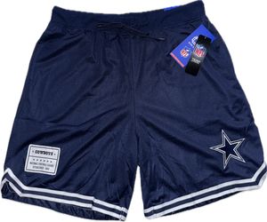 Dallas Cowboys Ultra Game Blue Shorts Mens XL New Embroidered Logo