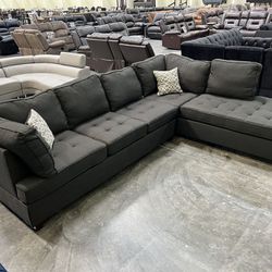 Comfy Sectional Sofa Reversible Chaise