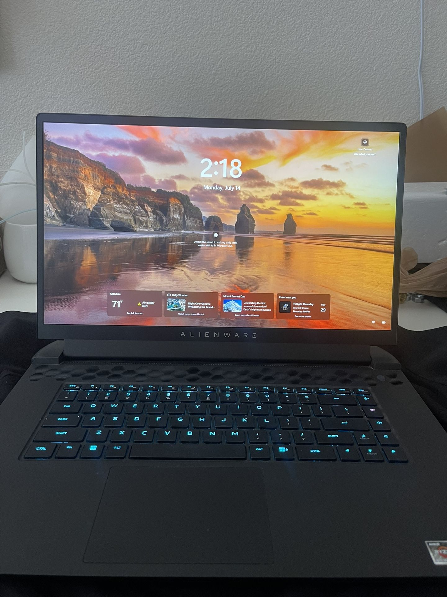 Gaming laptop