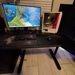 Gaming Pc Full Setup | 2060 Super | Asus Monitor | Ikea Desk