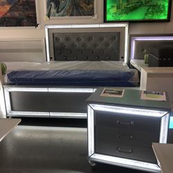 New LED King Size Bedroom 4pc Set K Furniture And More 5513 8th Street W Suite 10 Lehigh 