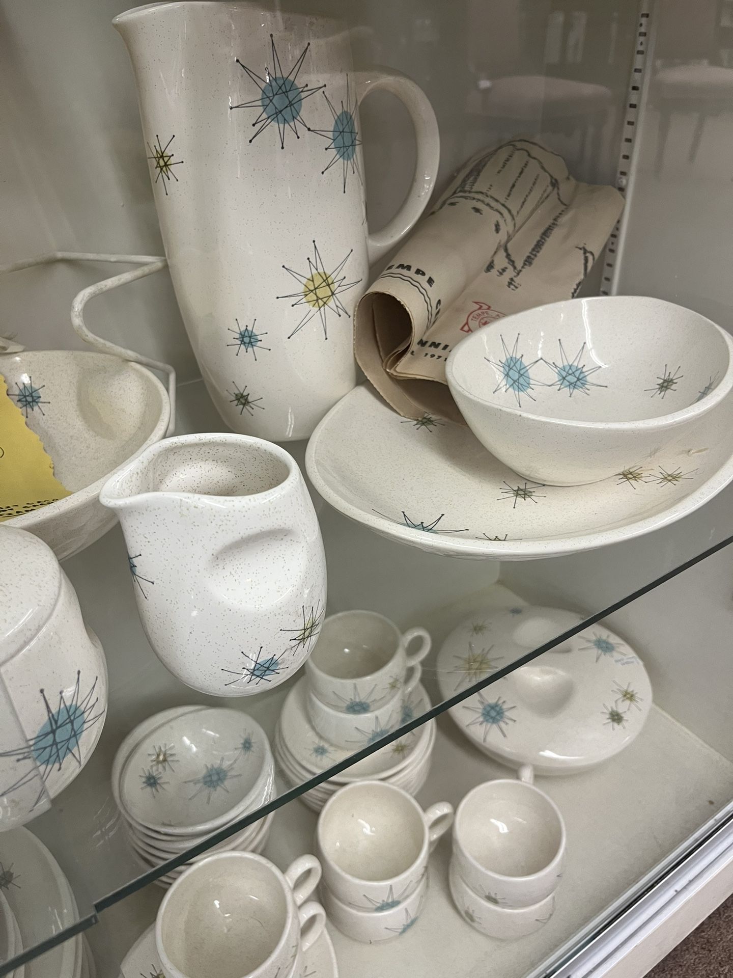 Dinnerware Plates Franciscan Ware Atomic Starburst Dinner Plates