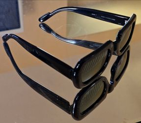 COS x Yuma Labs Rectangle Sunglasses Black