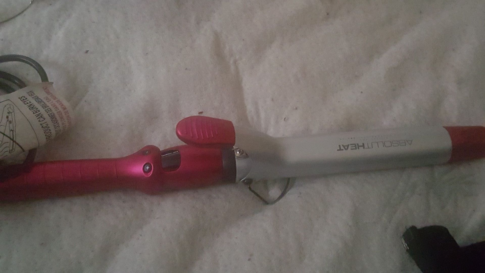 Absolute heat curling iron