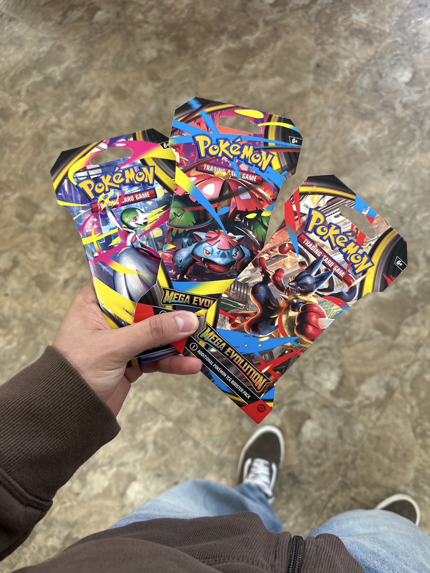 Pokémon Mega Evolution Booster Packs Sealed