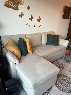 Sofa bed with storage