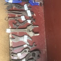 Vintage Wrenches And Tools