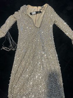 Shiny pearl dress