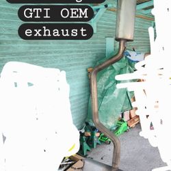 2015 -2017 ~ Used MK7 Volkswagen GTI ~ OEM Exhaust