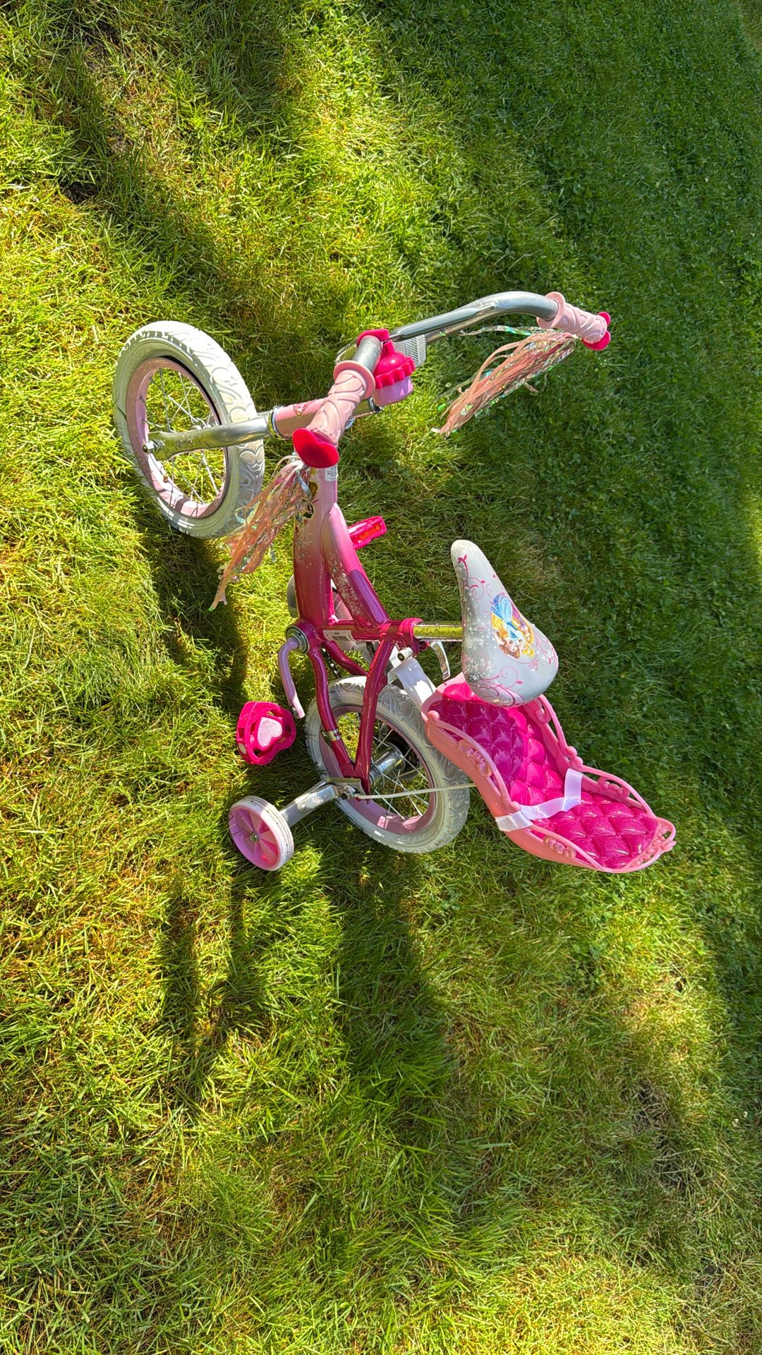 Huffy Princess 12" Girls Bike Training Wheels