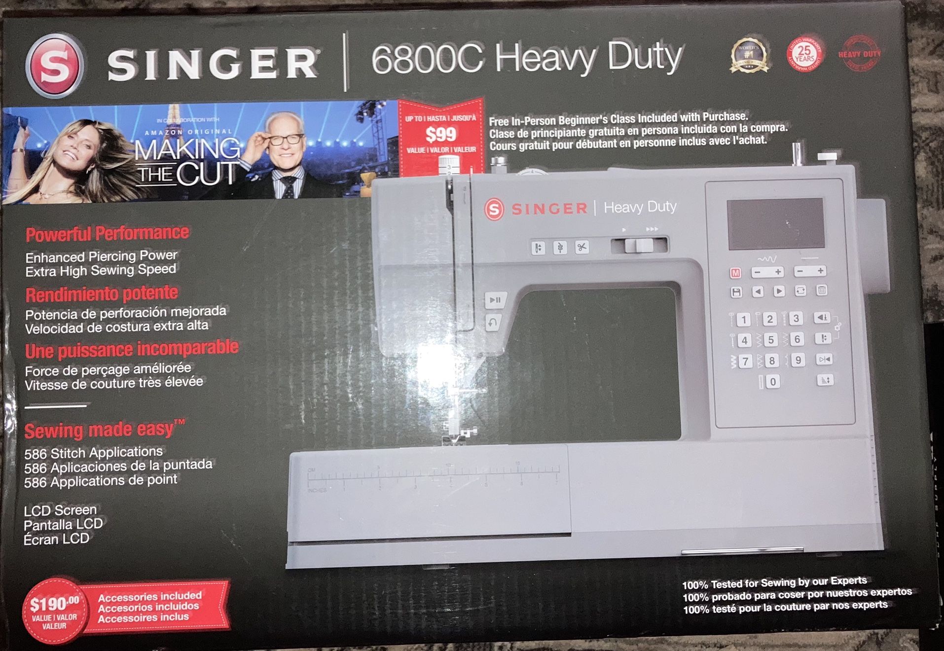 Singer 6800c Sewing Machine BRAND NEW!!!