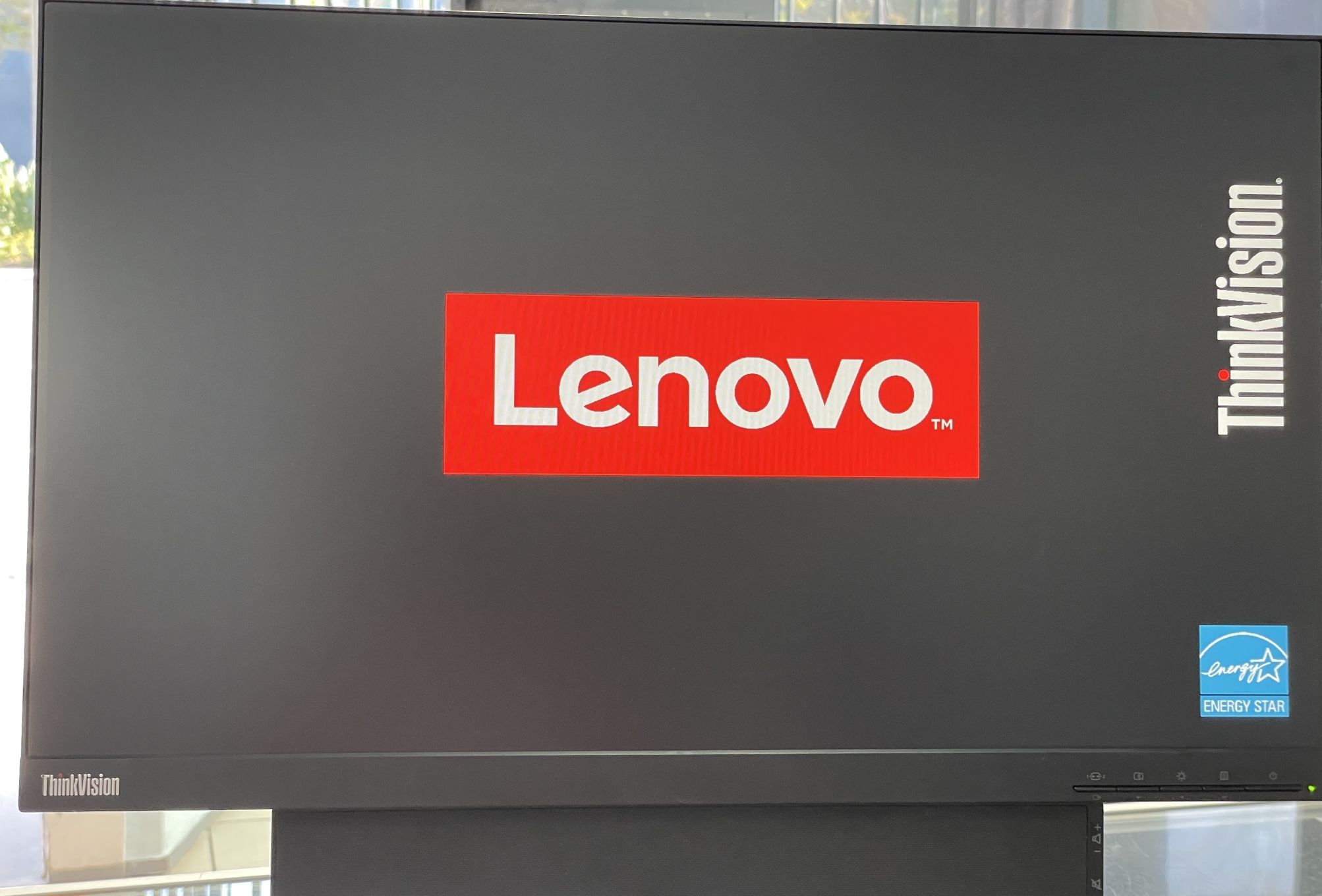 Lenovo ThinkVision T24i-10 24" 1920 x 1080 HDMI, Display port, VGA LED Black Monitor with Stand
