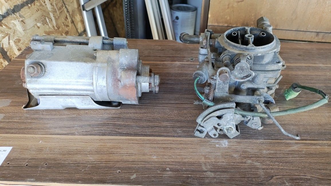 Carburetor, Starter & Windshield (Prices Below) 👇🏼