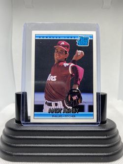 Andy Ashby 1991 Leaf Donruss “Rated Rookie” Rookie Card 11