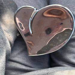 Steel Vintage Heart