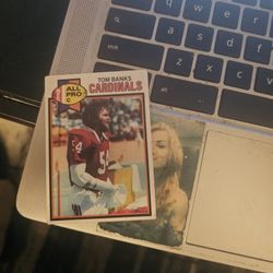 Tom Banks 1979 Topps Football Card