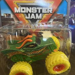 Monster Jam Series 6 Dragon With Yellow Wheels. New In Package.
