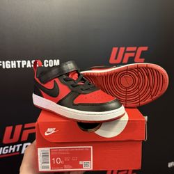 Brand New size 10ct Nike Court Borough Low Recraft (RED)