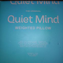 Quiet Mind Weighted Pillow