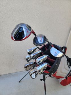 Nike & Mizuno Golf Club Set Right Handed W/Ogio Stand Bag *NICE