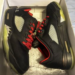 Nike air Jordan CLOT jade retro low 5s size 10