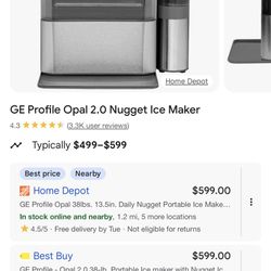 GE Profile Ice Maker 