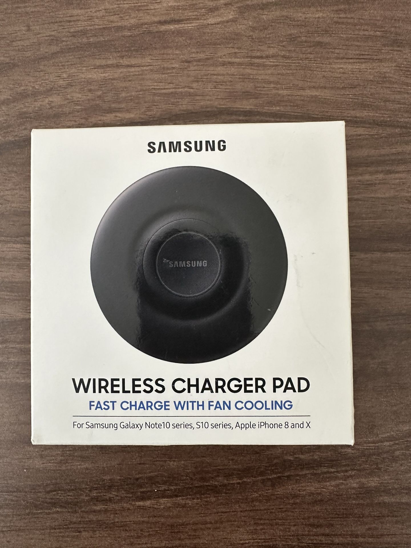 Samsung Wireless Charger Pad with Fan Cooling – Fast and Convenient