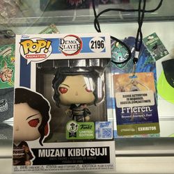 Funko Pop Muzan Kibutsuji Metallic ECCC 2026 Exclusive In Hand $80 Each