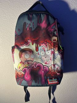 Sprayground Rick and Morty Backpack