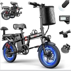 New In Box 28MPH 16” Foldable E Bike 