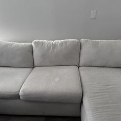 White Sectional