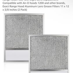 Range hood Filter with Light Lens Replacement 