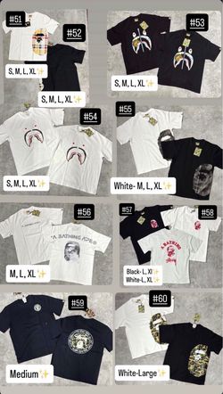Bape t-shirts